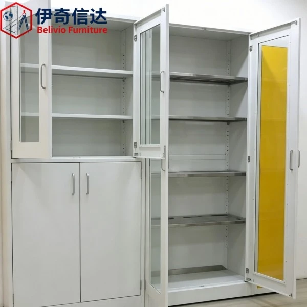 Storage Cabinet for Laboratory - Open Door Interior